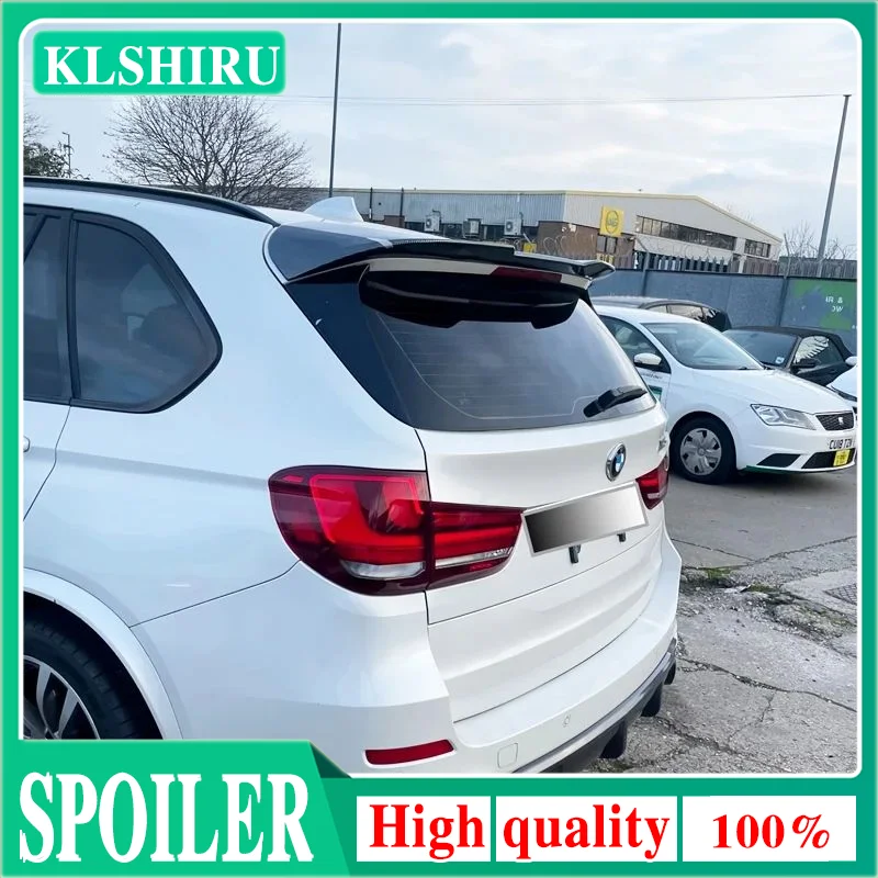 

Для BMW X5 F15 новый ABS глянцевый черный/углеродное волокно задний спойлер багажника верхнее крыло 2014 2015 2016 2017 2018
