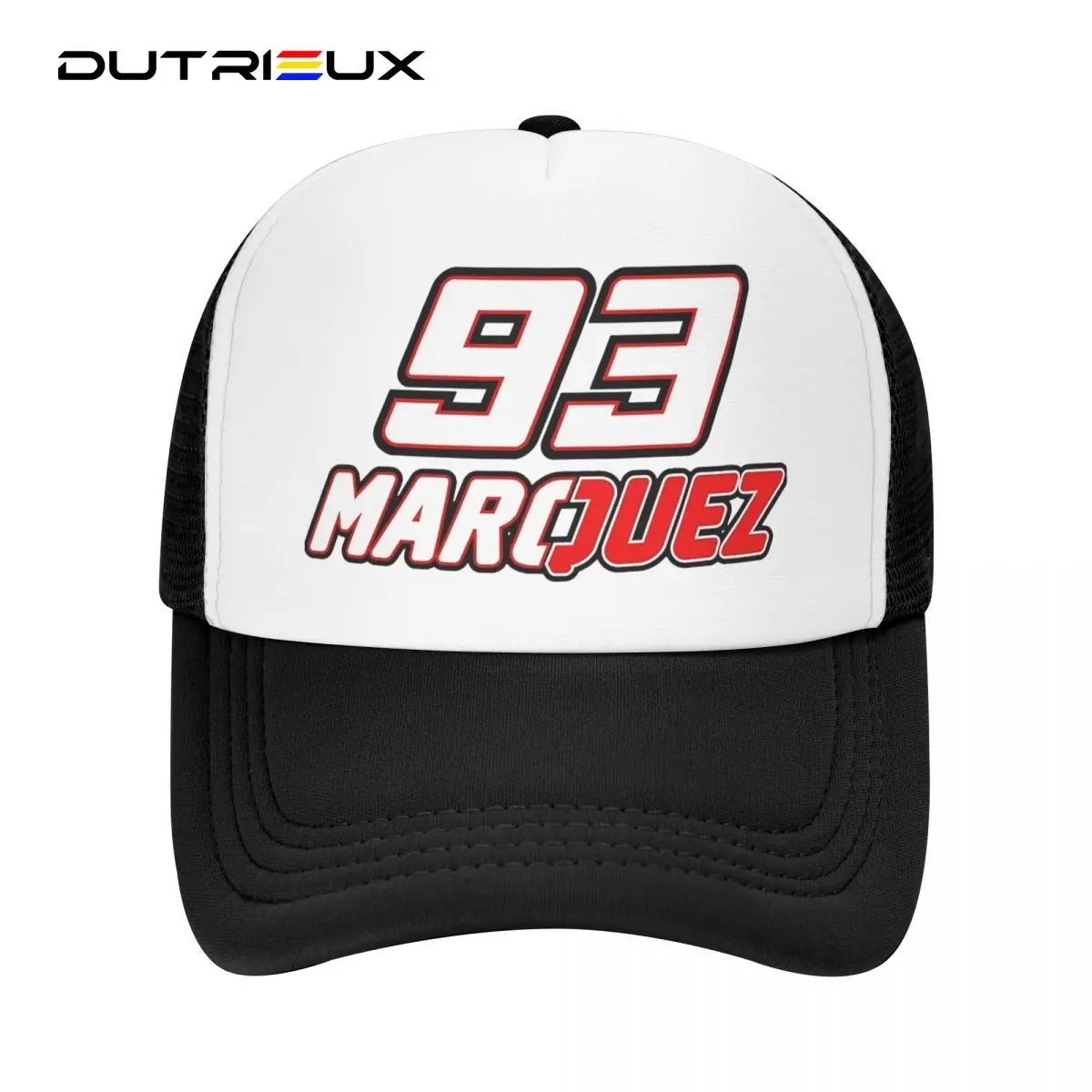 

DUTRIEUX Fashion Unisex Rossi Trucker Hat Adult Motorcycle Racing Adjustable Baseball Cap Women Men Outdoor Snapback Hats