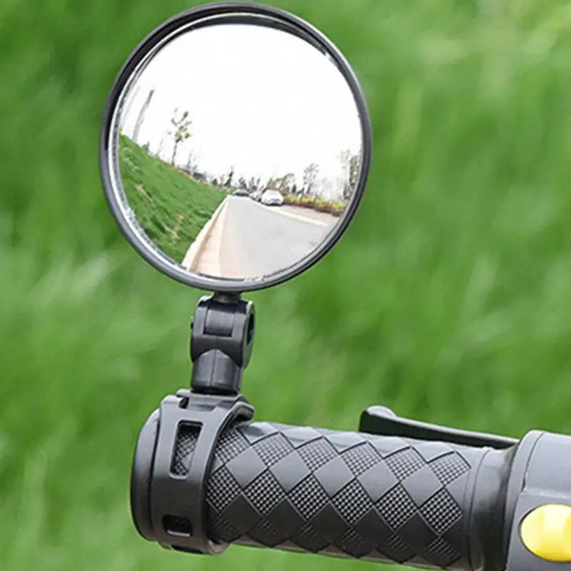 

Bike Mirror E-Bike Handlebar Rear View Mirror 360 Degree Adjustable Rotatable Safe Wide Angle HD Bike Side Mirrors Accessories