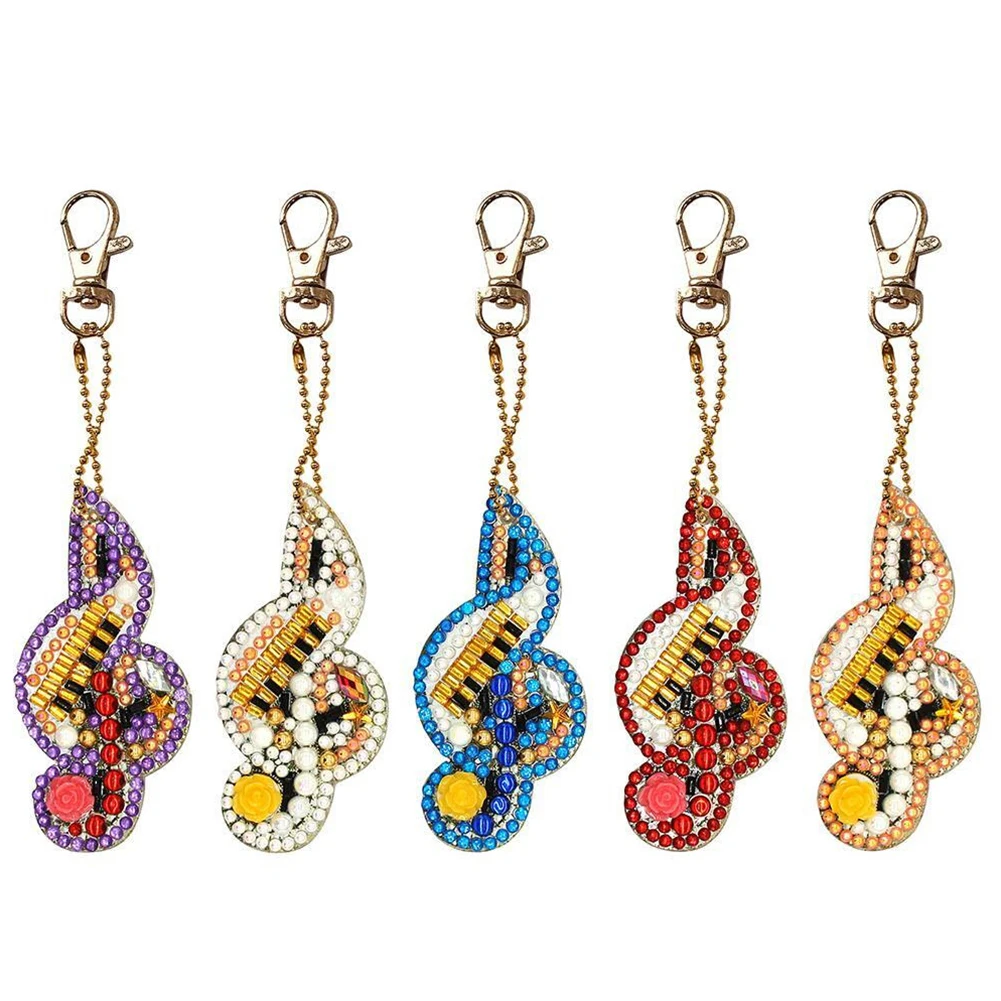 

Diamond Painting Keychain Full Diamond Painting Full Drill Key Bag Decor Keychain Key Chains Keyring Art Craft