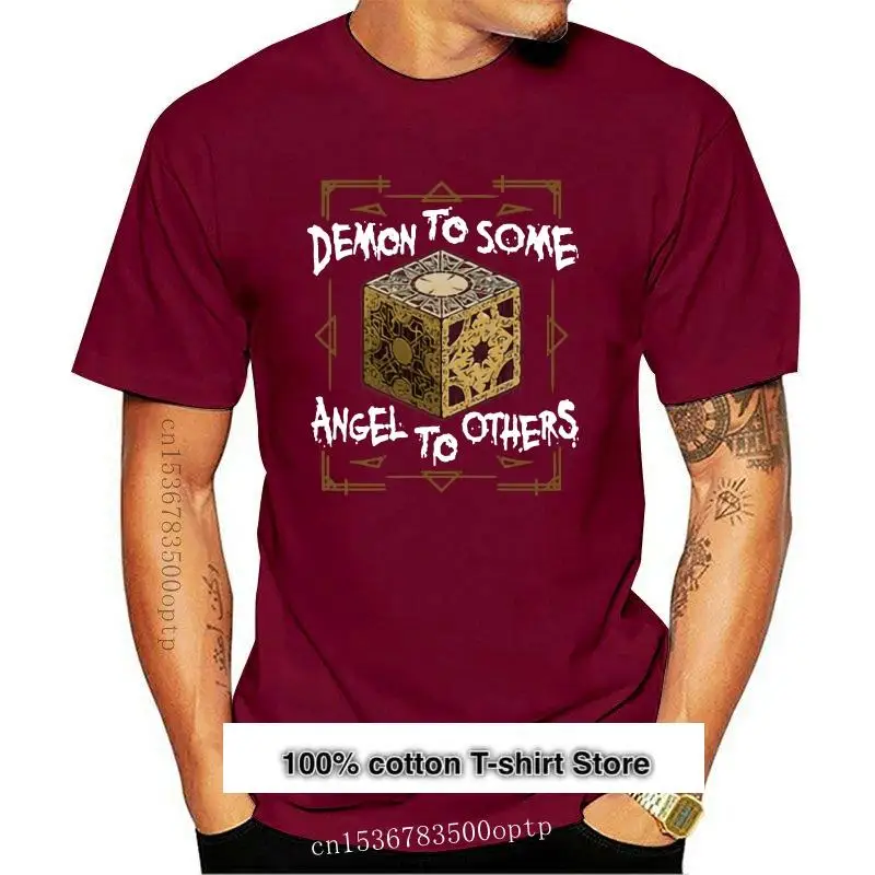 Nueva camiseta de Pinhead Demon To Some Angel To othies, camiseta de фильм de culto, sadomasoquism, Hellraiser