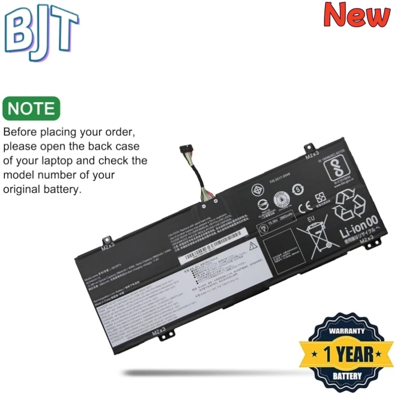 Фото Новая батарея L18C4PF3 L18M4PF4 L18M4PF3 L18C4PF4 для Lenovo IdeaPad C340-14API C340-14IWL S540-14API S540-14IML Series, 4 элемента №1
