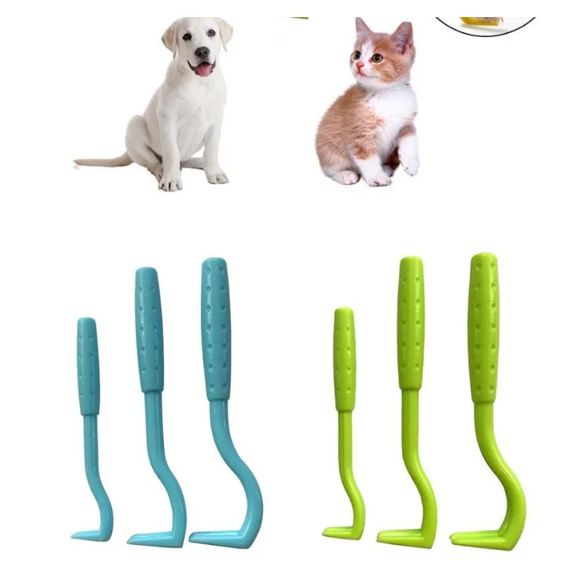 

3pcs Flea Remover Hook Tick Remover Tweezer Tick Pull Pet Cat Dog Accessaries Tick Tool Pet Mites Flea Extractor Pet Supplies