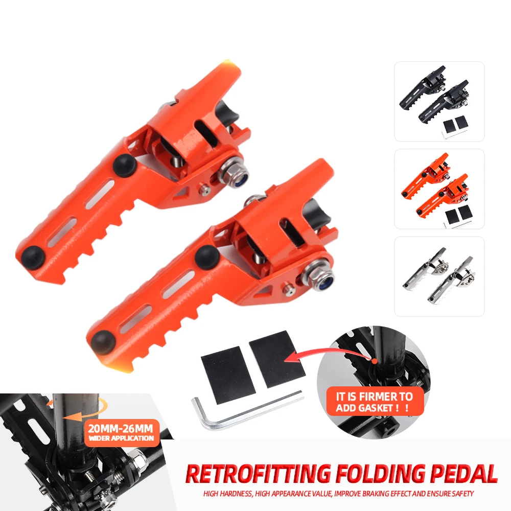Мотоциклетные аксессуары 20-26 мм аварийные бруски зажимы Передние Подножки