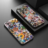 one piece anime phone case for xiaomi redmi 7 8 7a 8a 9 9i 9at 9t 9a 9c note 7 8 2021 8t 8 pro soft carcasa liquid silicon