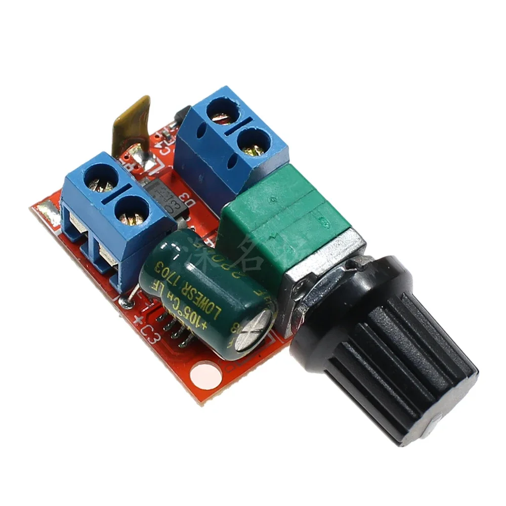 Мини-двигатель постоянного тока Φ 3V6 12 24 35V переключатель управления скоростью