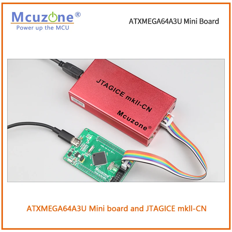 ATxmega64A3U мини плата USB программа PDI JTAG XMEGA64A3 U 64A3U AVR ATMEL микрочип 7uart - купить по