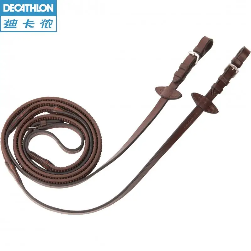 Cowhide Horse Bridle Traction Rope Pull Horse Bridle Durable Horse Rope Horse Equestrian Supplies