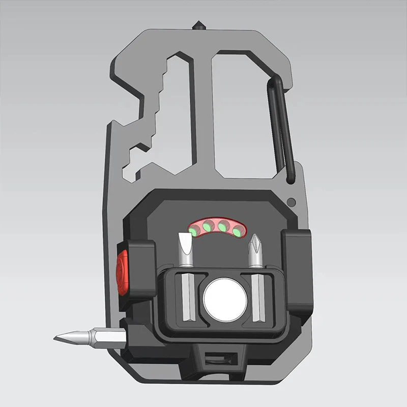 Светодиодный мини-фонарь с брелоком Nitecore функцией самозащиты штопор зарядка