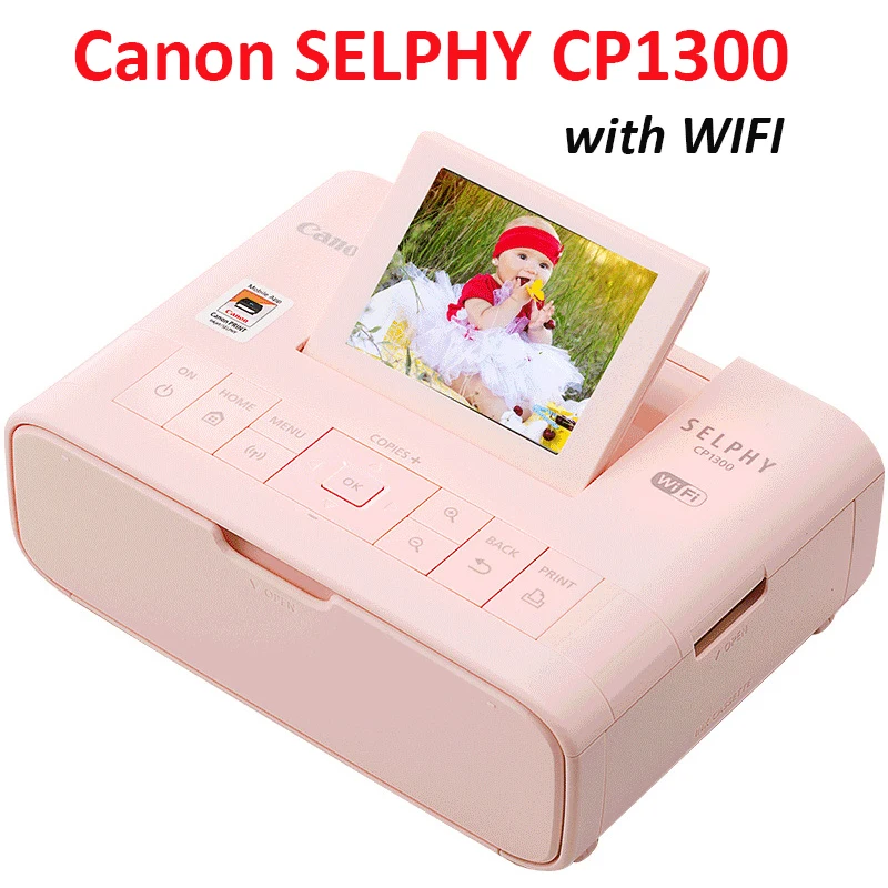 

Фотопринтер Camoro CP1300 Selphy с функцией AirPrint и Mopria