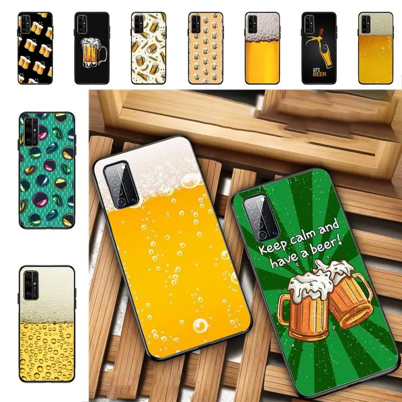 

Beers Alcohol Phone Case for Huawei Honor 10 i 8X C 5A 20 9 10 30 lite pro Voew 10 20 V30