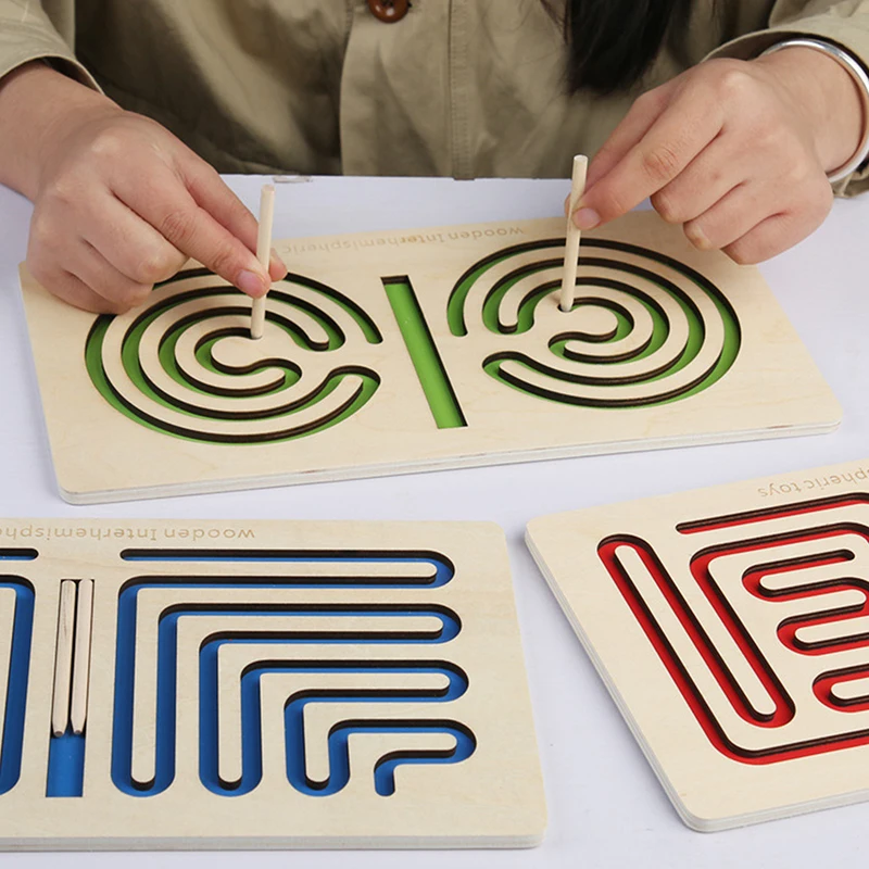 Тренировочный Лабиринт для детей развивающая игрушка развития интеллекта умная