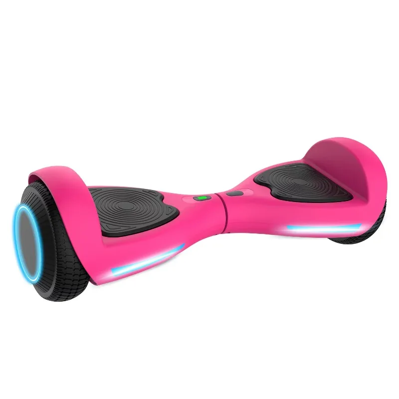 

Gotrax FX3 Hoverboard for Kids Adults,200W Motor 6.5" LED Wheels 6.2mph Speed Hover Board, Pink