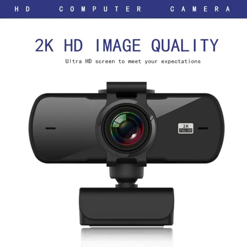 

Новая веб-камера 2K Full HD 1080P Автофокус с микрофоном USB веб-камера для ПК компьютера Mac ноутбука настольного компьютера YouTube веб-камера