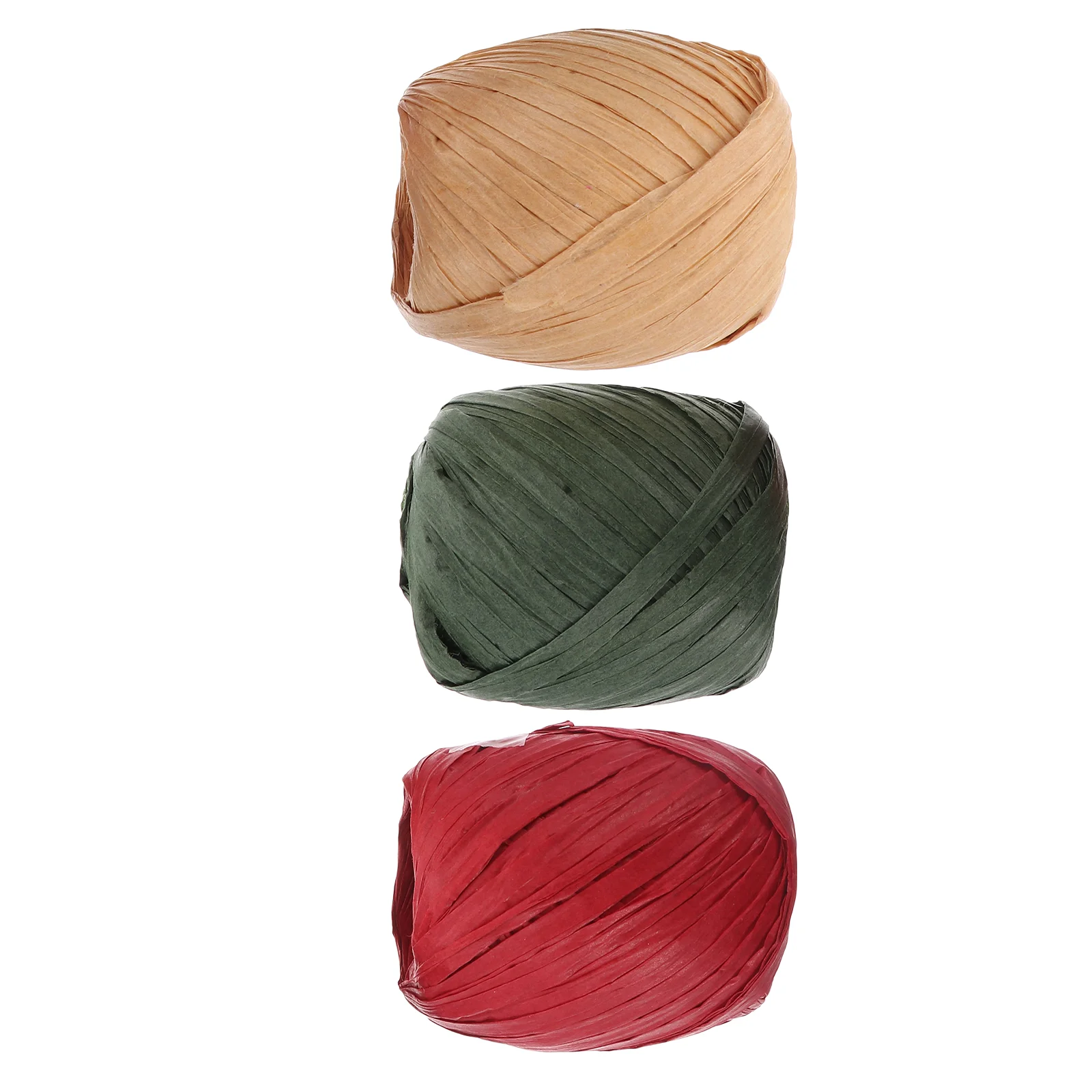 

6 Rolls 20 Meters Raffia Paper Ribbon Twine Strings Decorative Paper Twine