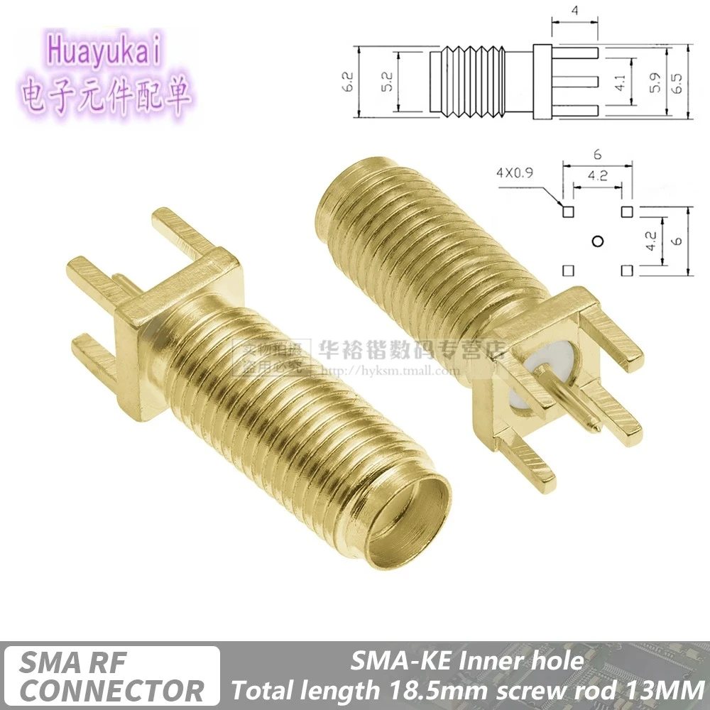 

HUAYUKAI SMA сигнальный разъем 10 шт