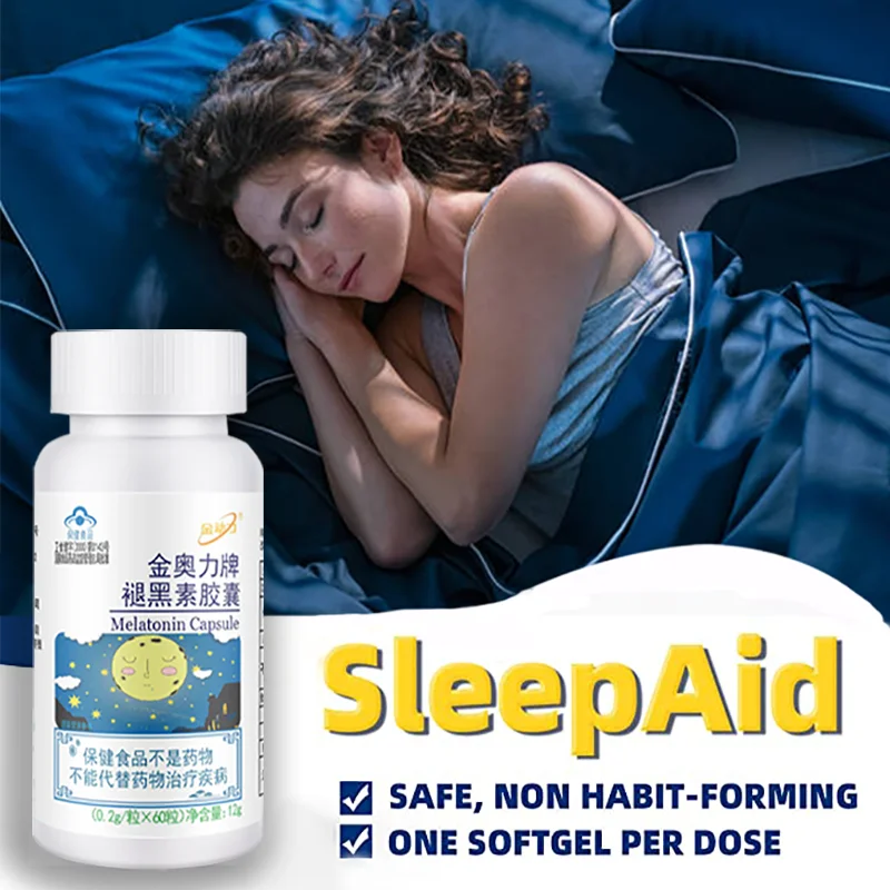 

Sleeping Pills Strength Melatonin Help Improve Sleep Night Time Aid Fast Dissolve Dietary Supplement Fall Asleep Faster Longer