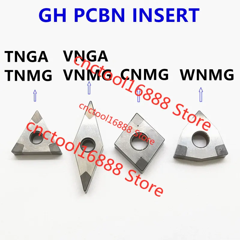 

CBN insert TNMG TNGA160404 Tnmg 160408 Cnmg120404 Metal Turning Tools Lathe Cutter For Processing Hardened Steel Cast iron