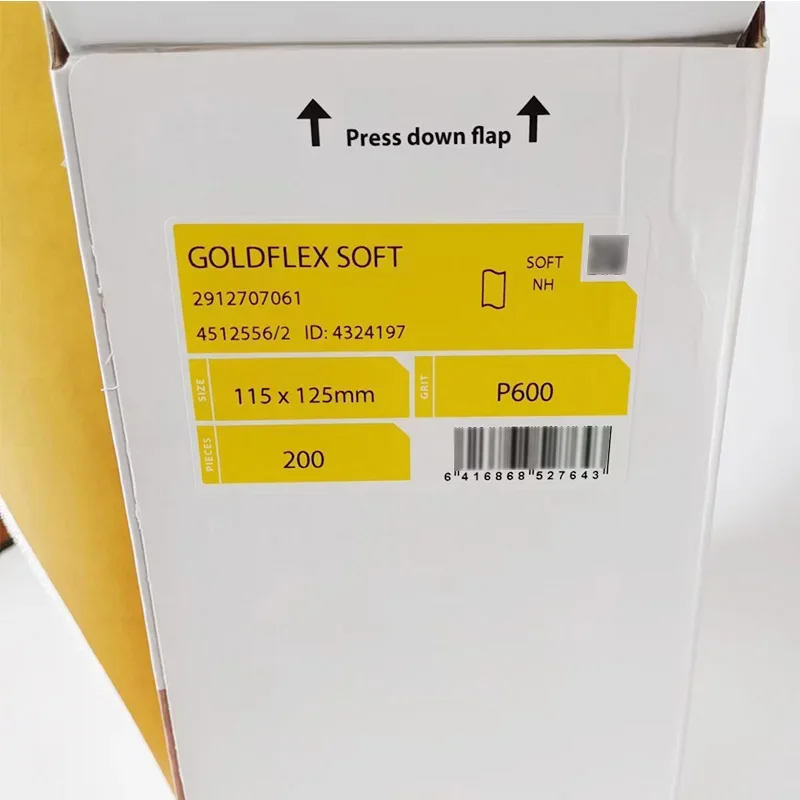 50 шт. Финская MIRKA ручная рваная губка наждачная бумага 115*125 мм автофарка из