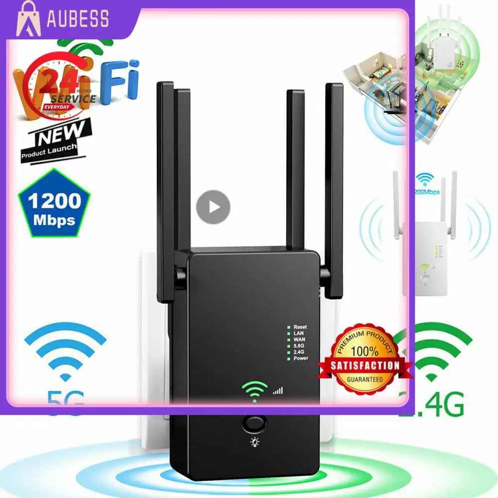 

Wi-Fi-роутер 1200 Мбит/с 802.11b/G/n, 2,4/5 ГГц, 1-4 шт.