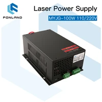 fonland 80 100w co2 laser power supply for co2 laser engraving cutting machine myjg 100w category
