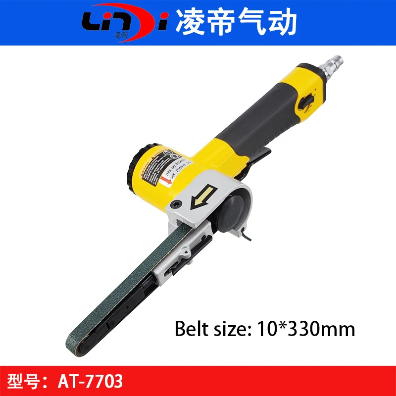 

Lingdi AT-7703 промышленный класс пневматическая ленточная шлифовальная машина 10*330 ручная машина для волочения проволоки