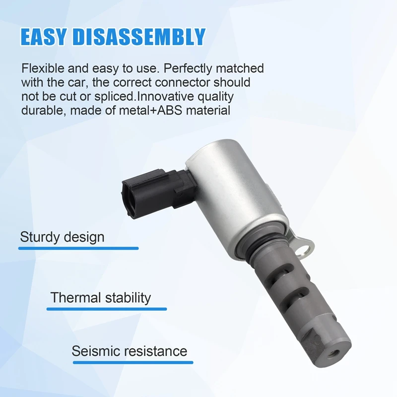 Автомобильный клапан управления маслом распределительный электромагнитный VVT