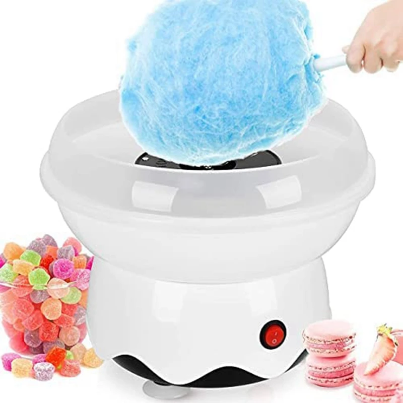 

Mini Cotton Candy Machine Quick Heating Machine for Homemade Marshmallows for Children's Parties US Plug