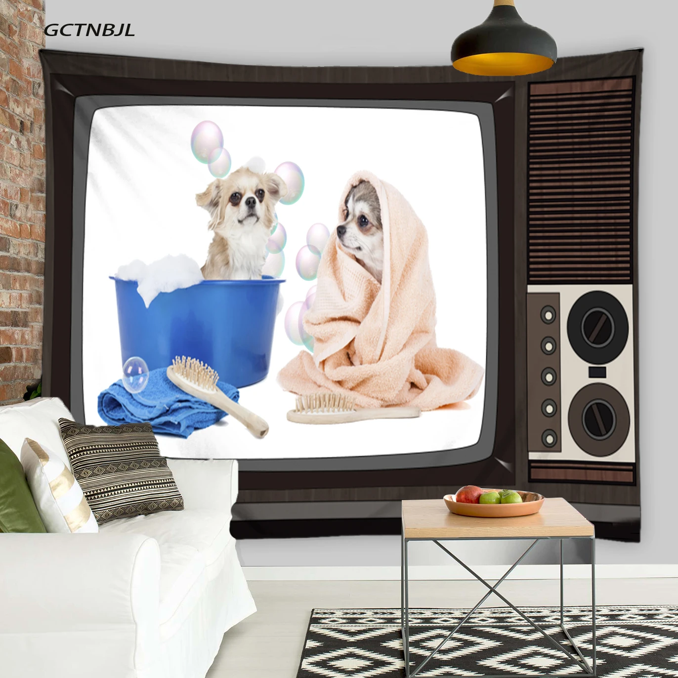 

Фон для фотографирования с изображением тропических листьев и цветов