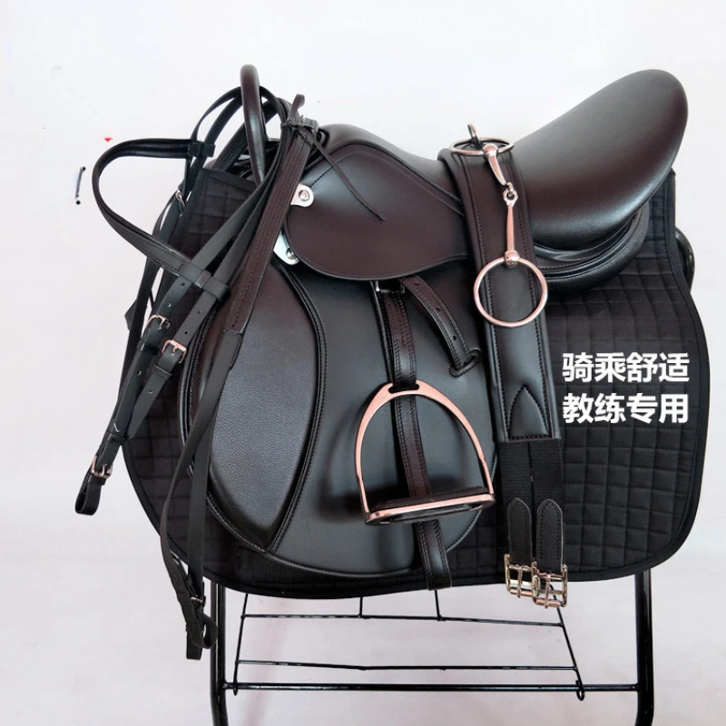 

High-End Full Set of Saddle Novice Coach Comprehensive Saddle Soft and Comfortable No Deformation