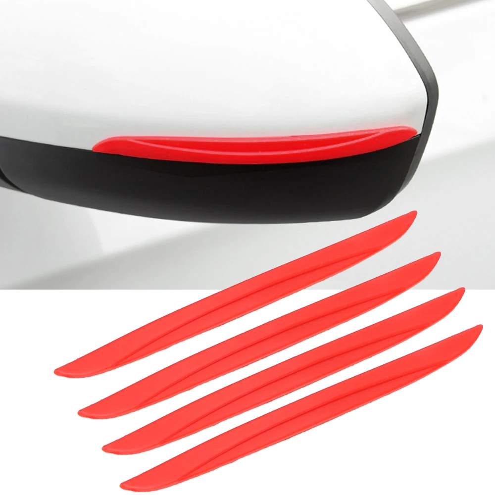 

Universal Scrape Guard Bumper Guards 4PCS/Set Rearview Mirror Protection Sticker Car Door Edge Protector Protective Strip
