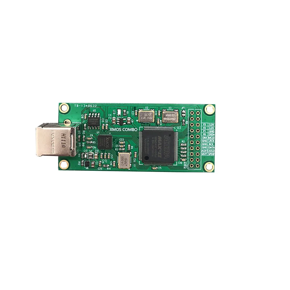 

Nvarcher XMOS-XU208 USB To I2S Digital Interface USB Asynchronous Card Compatible Amanero DSD256