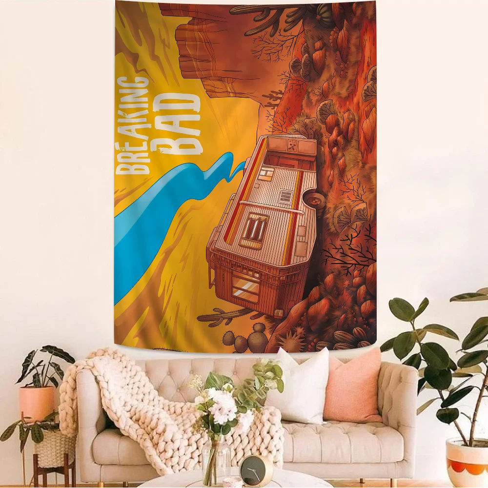 Breaking Bad Self-adhesive Art Poster Fancy Wall Sticker For Living Room Bar Decoration Vintage Decorative Painting