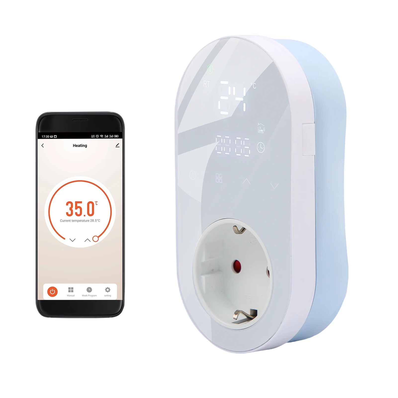 

Цифровой термостат с Wi-Fi, 16 А