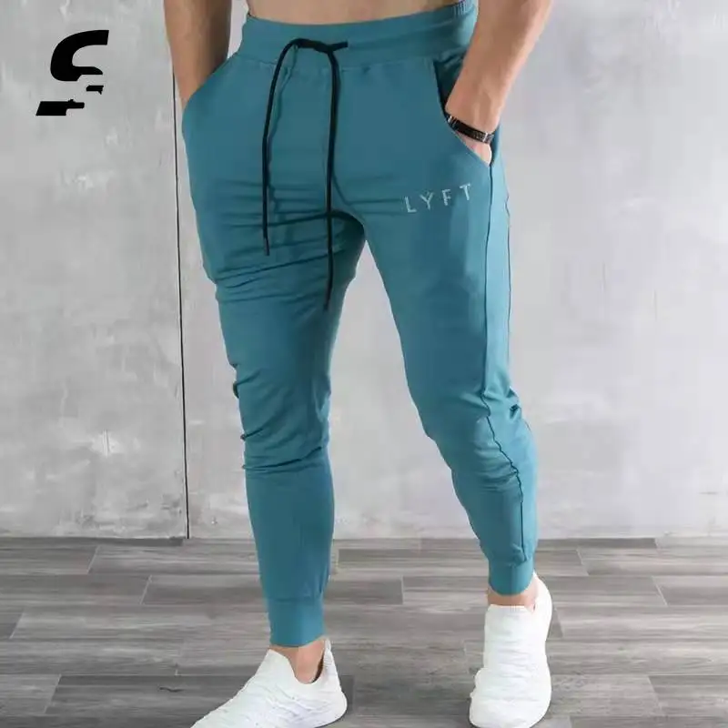 Купи Mens Joggers Running Pants Sports Jogging Sweatpants Gym Trouser Tracksuit Gym Casual Pants Fitness Bodybuilding Men Sportswear за 1,322 рублей в магазине AliExpress