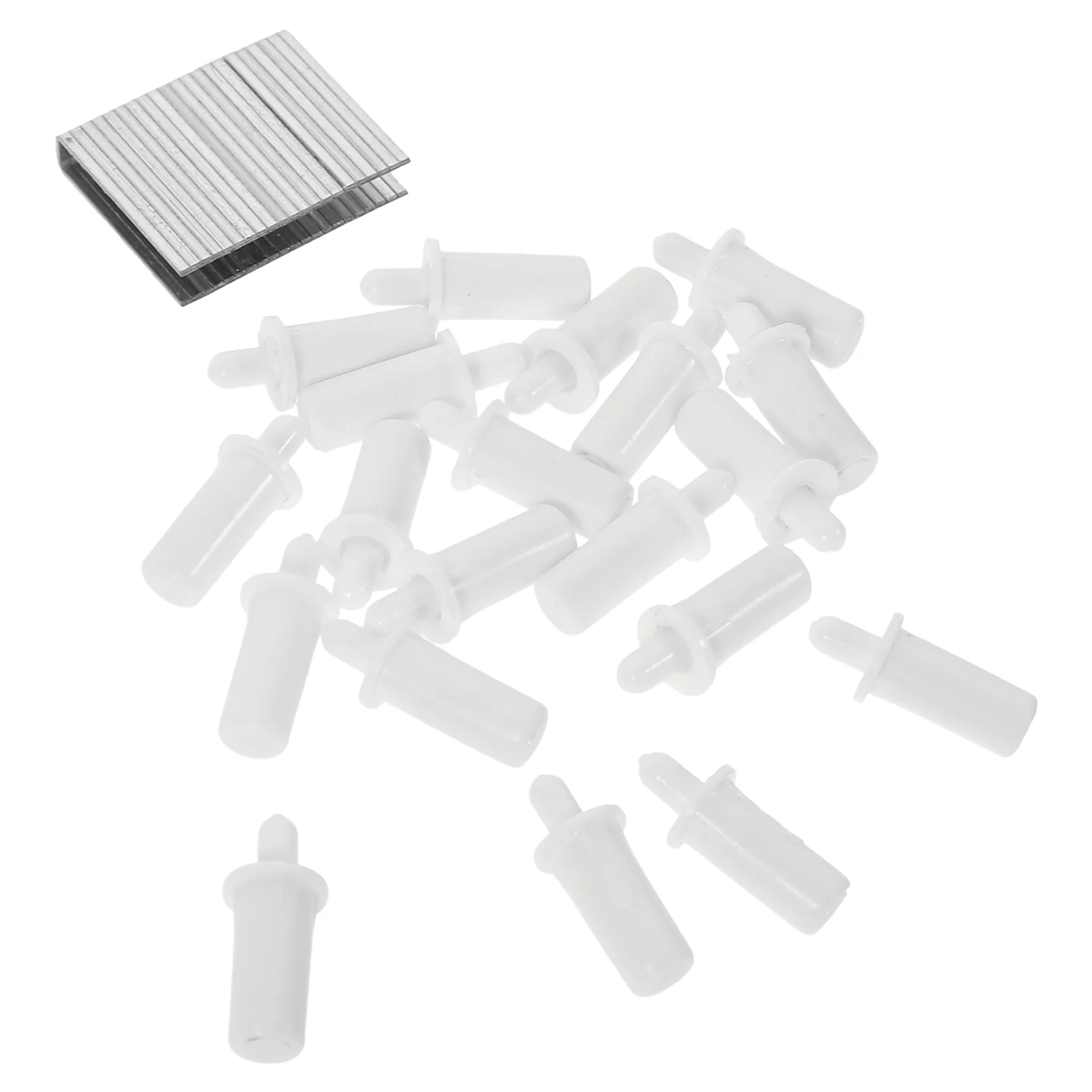 

40pcs Shutter Repair Kit Plantation Shutter Staples Shutter Pins Louver Staples for Shutters