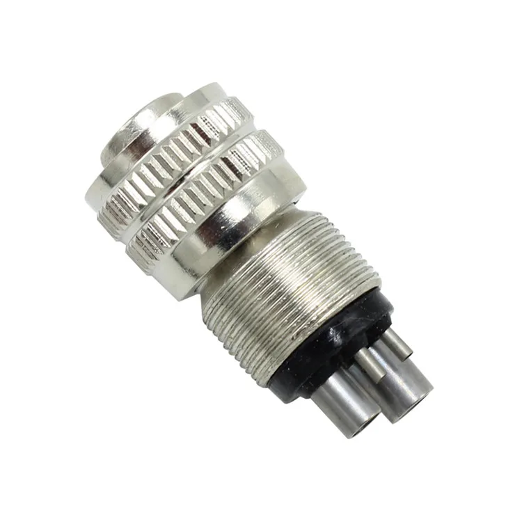 

Dental High Speed Handpiece Turbine Adapter from 2 Holes to 4 Holes Changer Connector Tool for Air Motor