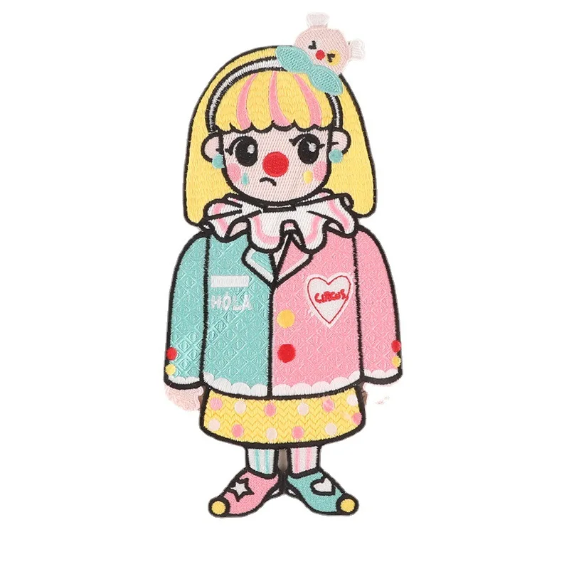 Милая элегантная школьная одежда для девочек форма с большими нашивками и