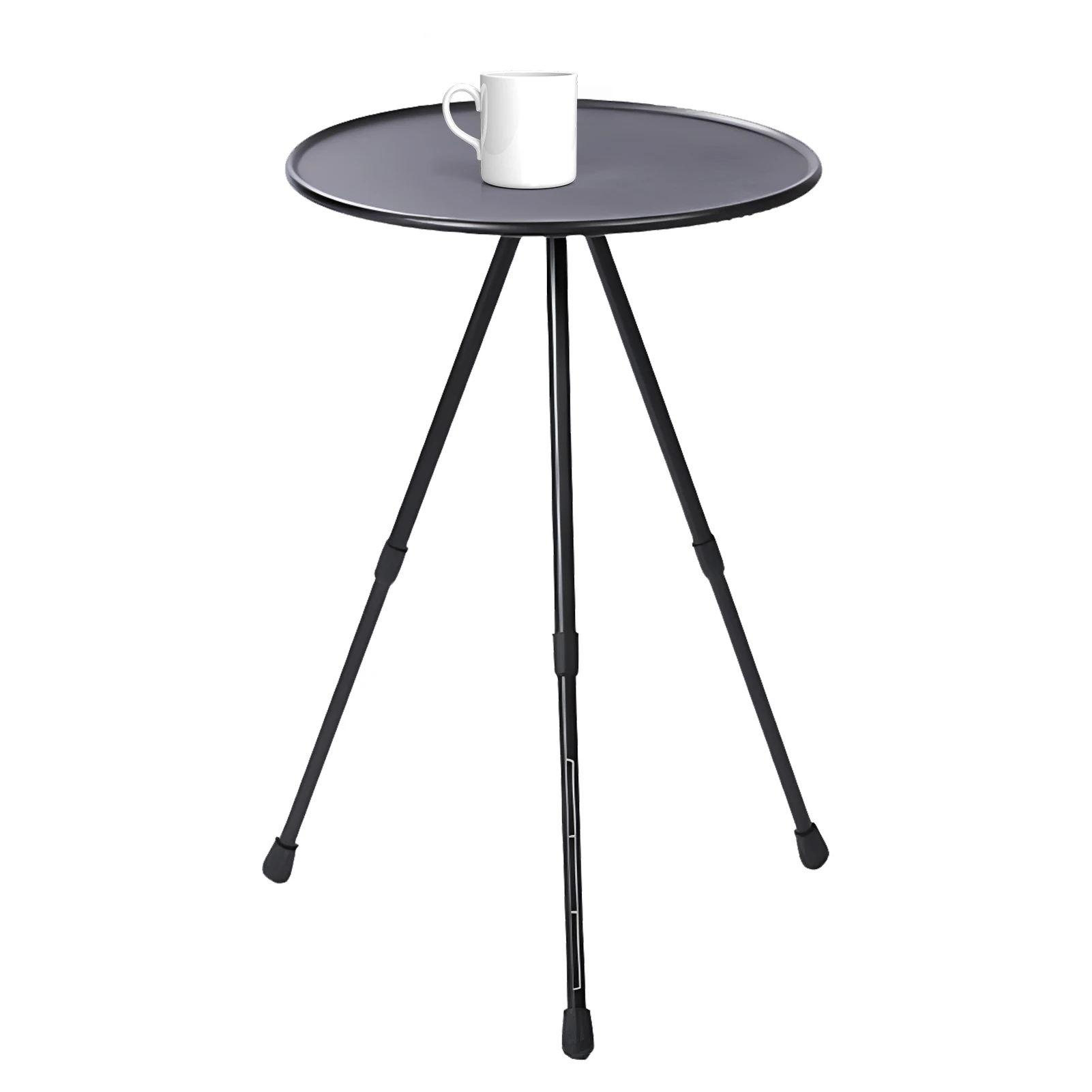 

3 Feet Portable Round Dining Card Table Outdoor Heavy Duty Portable Aluminum Alloy Camping Table For Outdoor Camping