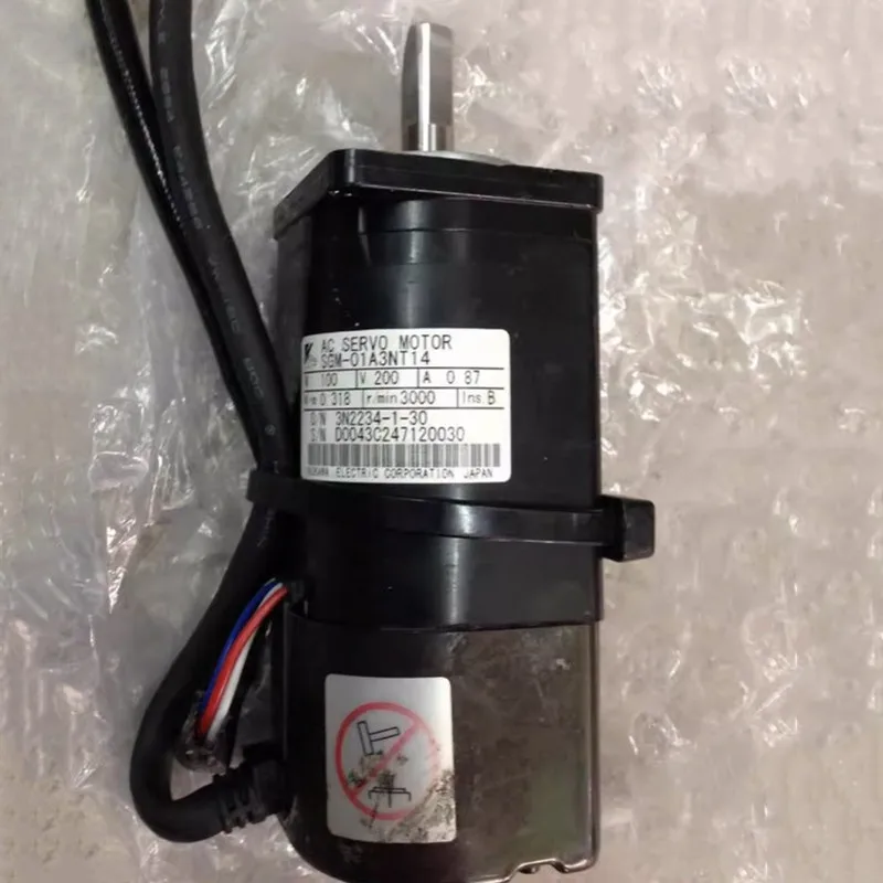 

Tested Working SGM-01A3NT14 AC Servo Motor