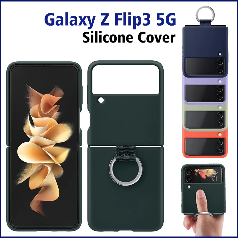 

Original Samsung Galaxy Z Flip3 5G Band Ring for Flip 3 Cover, Easy Style Silicone Case EF-PF711 Order