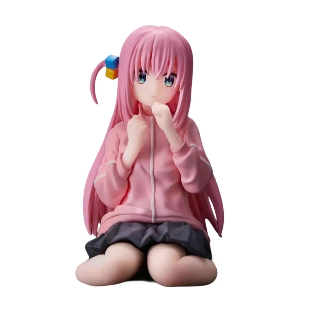 

Anime Lonely Rock Houteng Du Sitting Posture A Beautiful Girl Hand Operated Computer Desk Chassis Vehicle Anime Pixiv Decoration