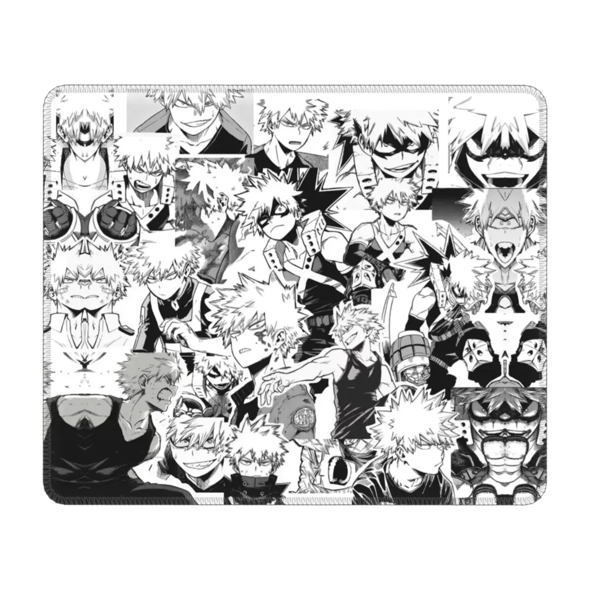 Коврик для мыши Katsuki Bakugo с аниме ПК геймерский коврик нескользящая резиновая