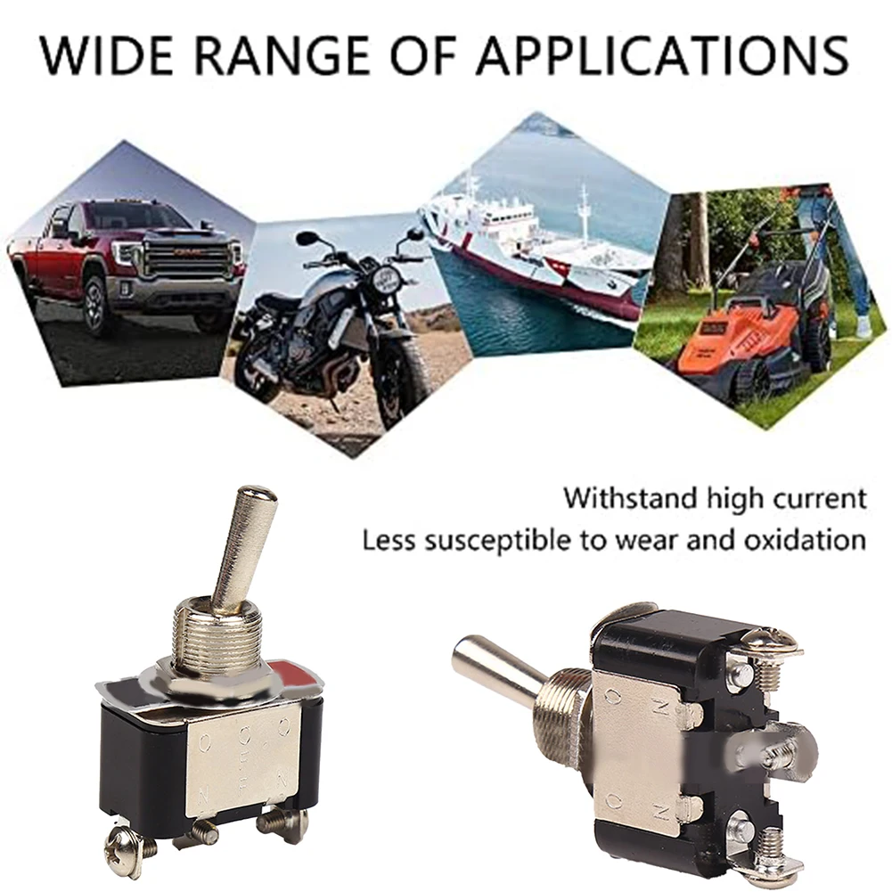 Переключатель-тумблер 15 А 250 В 2 шт.