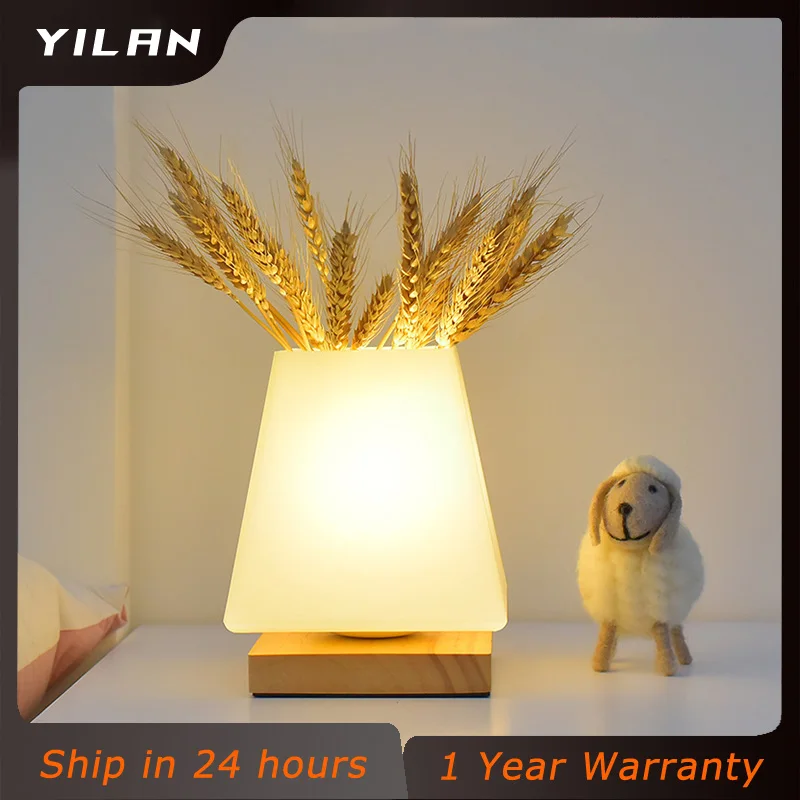 

Nordic Artificial Flower Table Lamp Beside Desk Lamp LED Light for Bedroom Plant Sample Night Light Home Decoration High Quality