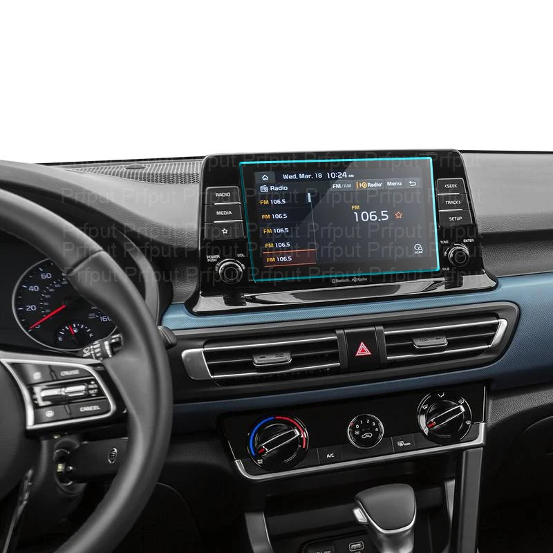 

Защитная пленка для экрана из закаленного стекла для Kia Seltos LX 2021 2022, 8 дюймов, Автомобильная Мультимедийная мультимедийная магнитола для интерьера дисплея