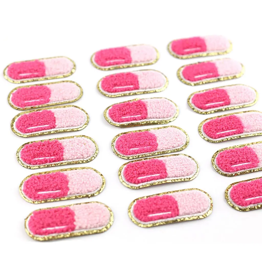 2021 Новое поступление 3D Розовые розы таблетки синель вышитые патчи утюжок на