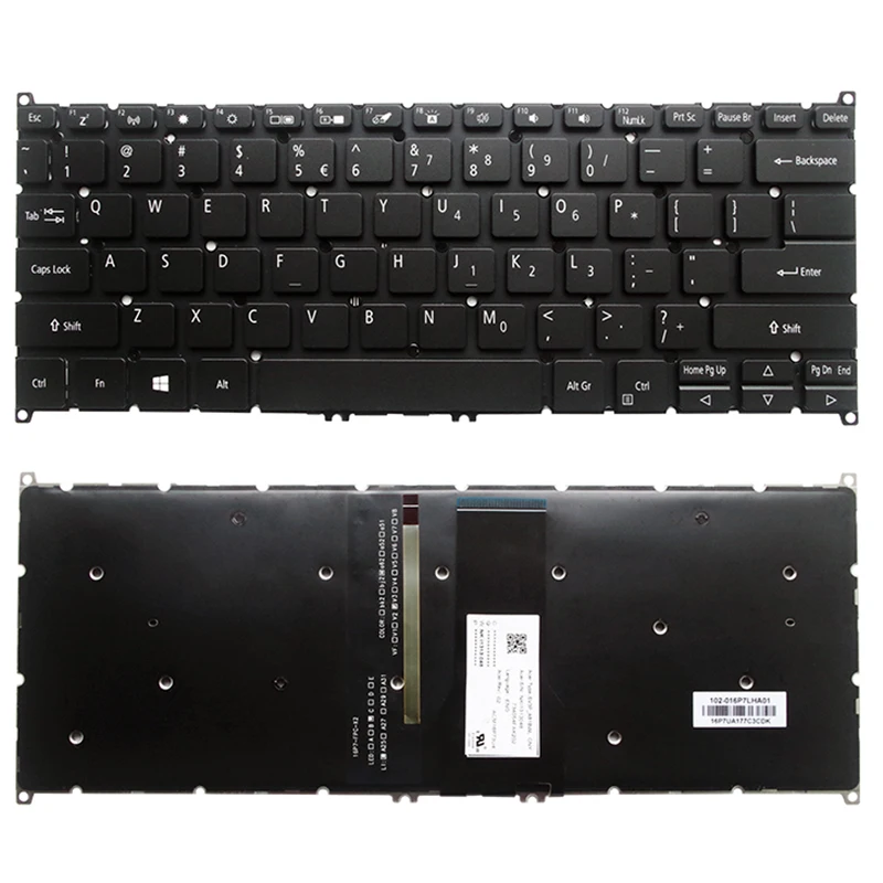 Inglês Computador Portátil Teclado Retroiluminado para Acer Swift Sf31454 Sf314-54g Sf11432 Eua Substituição Teclados Luz Sv3p-a80bwl Sf314
