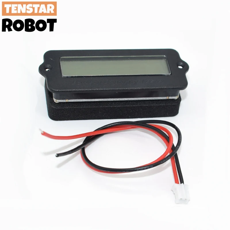 Индикатор емкости свинцово-кислотных LiPo аккумуляторов LY6W, 12 В, ЖК-дисплей, измеритель емкости аккумулятора, цифровой IC тестер, вольтметр