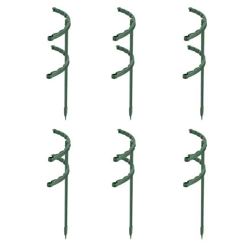 

Plant Support Stakes 6pieces Spliceable Plant Support Holder House Plant Accessories For Flowers Plants Tomatoes Hydrangea